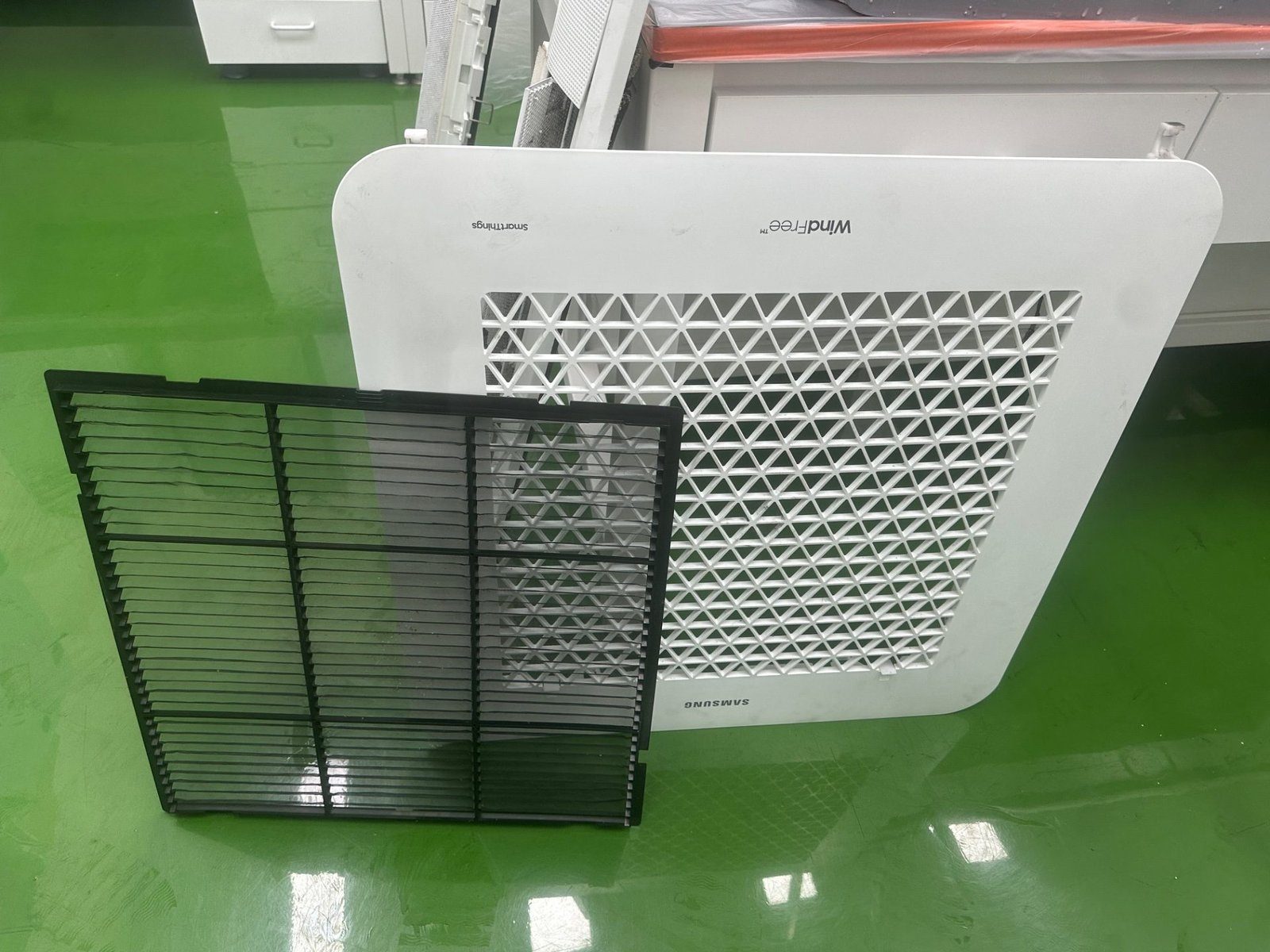 분리 부품 · 세척 전